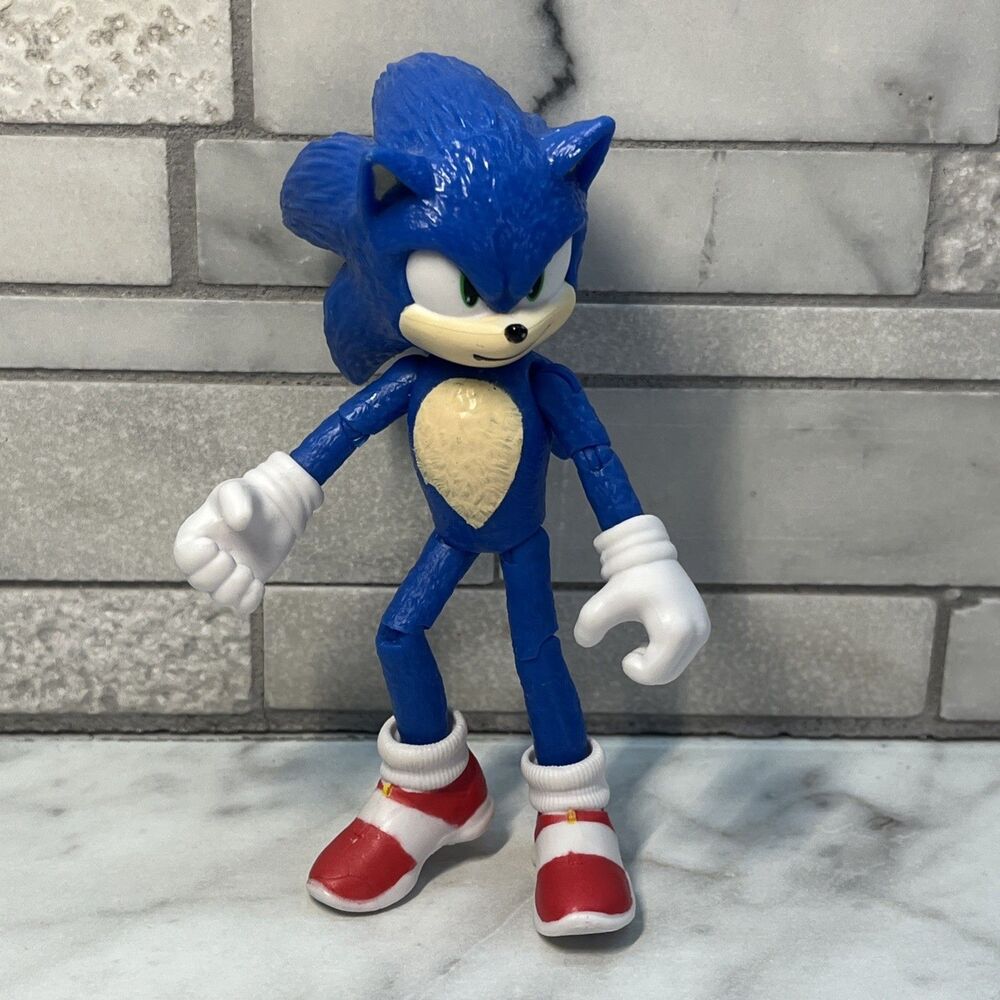 Jakks Sonic the Hedgehog 2 Movie Articulated Posable 4" Action Figure